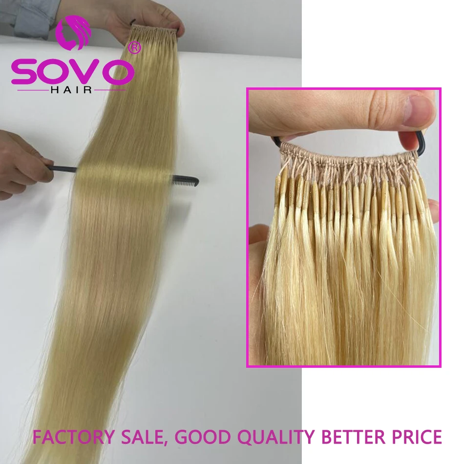 0.8G/Pcs Straight Korea Popular Cotton String Twins Tip Hair Extensions String Pre-Bound Chinese Unprocessed Hair Korea Popular