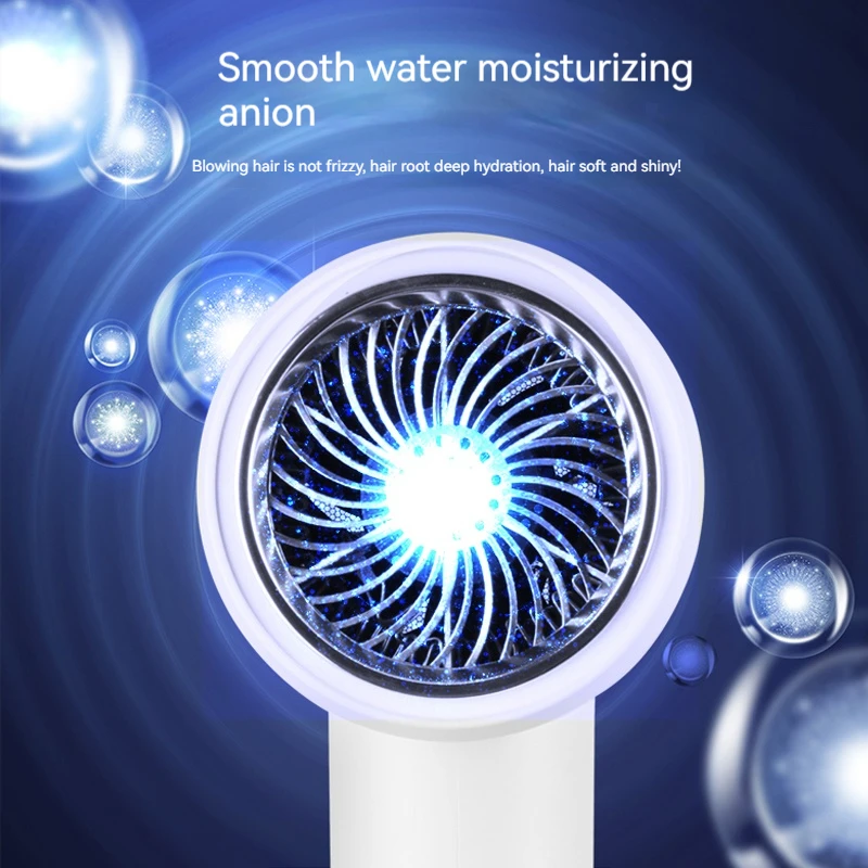 2000W 5th Gear Professional Hair Dryer Negative Lonic Blow Dryer Hot Cold Wind Air Brush Hairdryer Strong PowerDryer Salon Tool