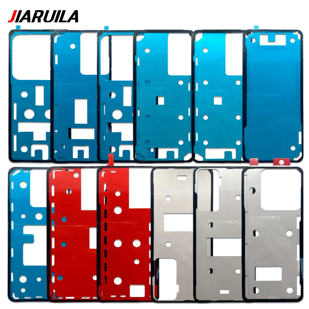 Back Battery Sticker Adhesive For Xiaomi Mi 10 10T 11 11T 12 12T 13 13T 14 Pro Lite Waterproof Back Cover Sticker phone back cover,glass phone back cover