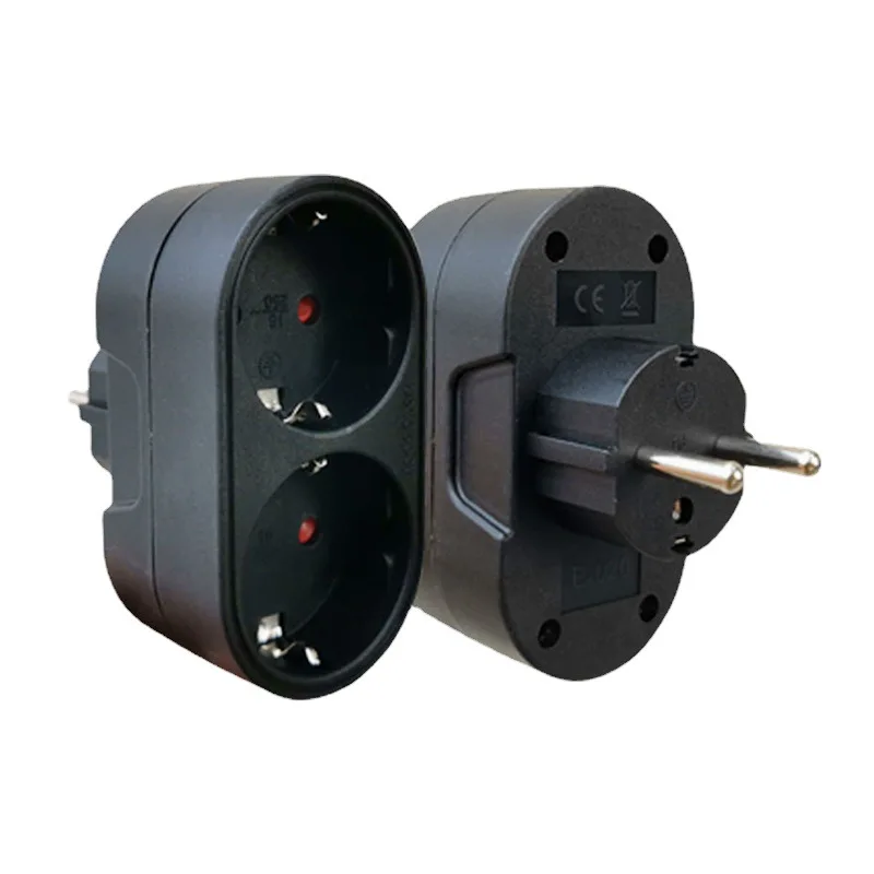   1  2Way EU Schuko    ÷ ѱ þ Ȯ  ܼƮ ȯ  3500W 16A 250V