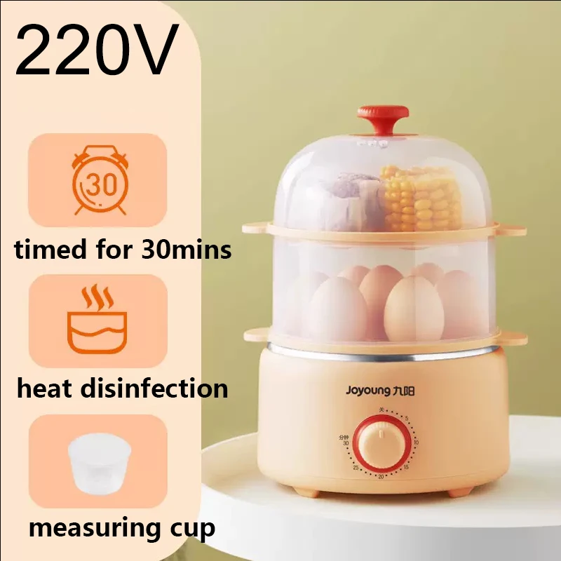 New Egg Boiler, Egg Steamer, Automatic Power Off, Household Small Multifunctional Mini Scheduled Breakfast Boiler
