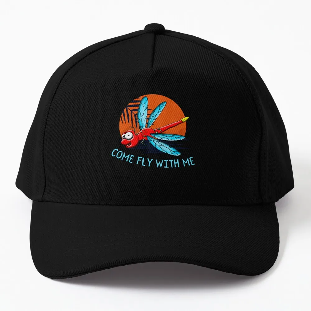 

Dragonfly T-Shirt Baseball Cap Male Golf Cap Cap Female Men's