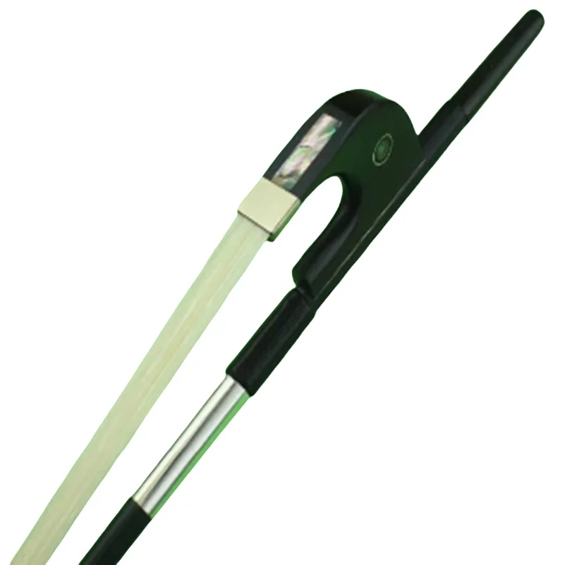 New 1 pc German Style 3/4 Carbon Fiber Double Bass Bow White Horse Hair High Quality