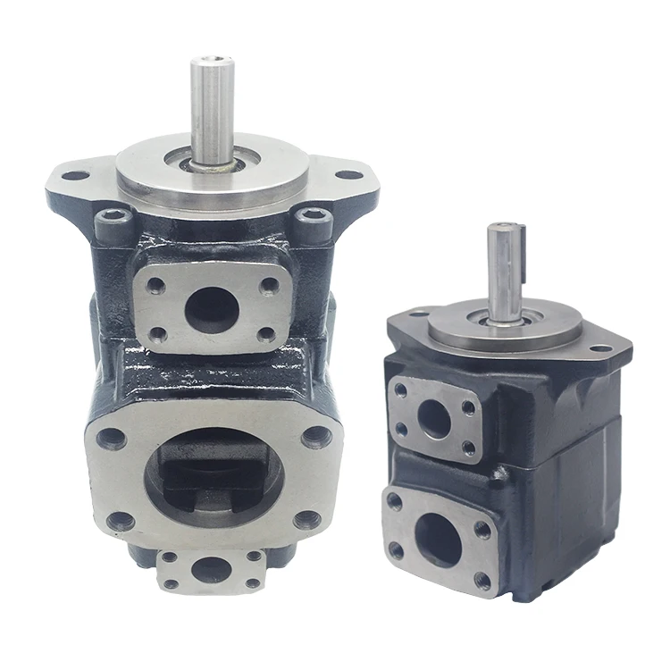 

EH Parker Denison T6 T6C Vane Pump Hydraulic For Marine-Machinery And Excavator Kawasaki T6DC Double