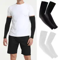 UPF50+ Arm Sleeves Breathable Quick Dry UV Running Arm Sleeves Basketball Fitness Armguards Sports Cycling Arm Warmer 1