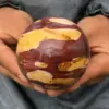 Beautiful Natural Mookaite Sphere Quartz Ball Reiki Healing 5