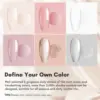 Makartt Dip Powder Nail Kit, 6 Colors Pink Nude Dip Powder Kit 0.35Oz, Neutral Dip Nail Kit, Spring Nail Dip Powder Kit Starter 2