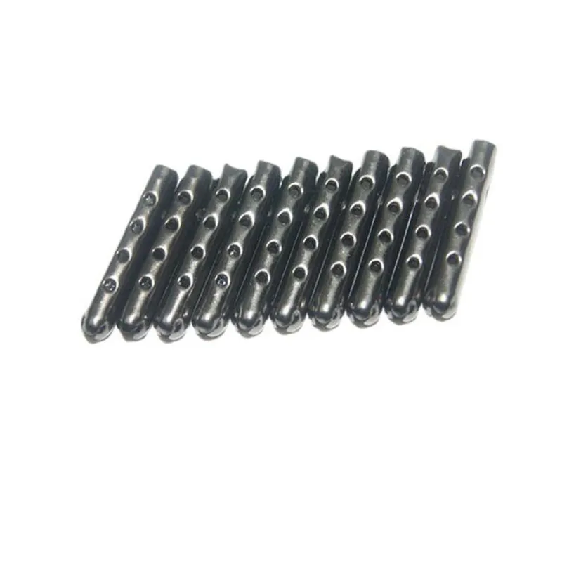 20/60PCS Shoelace Head Aglets DIY Shoelaces Repair Shoe Lace Tips Replacement End Shoes Rope Head Rope Tail Clamp Bullet shoelace buckles,shoe protector tips