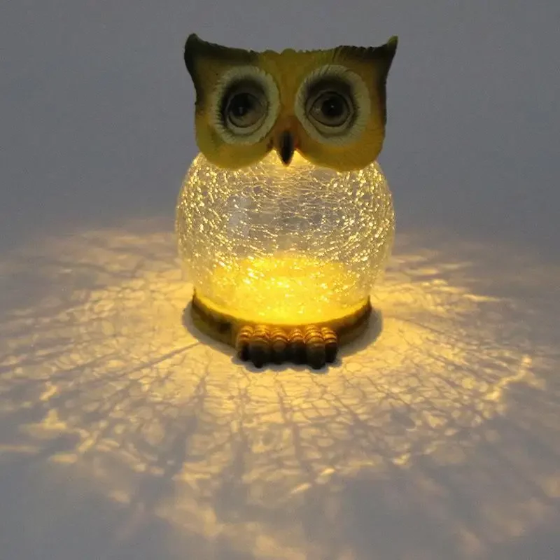 Description Picture 6 of itemLED Owl Shaped Solar Light Outdoor Porch Energy-Saving Low-maintenance Solar Light Indoor for Garden Evenly Iluminated garden