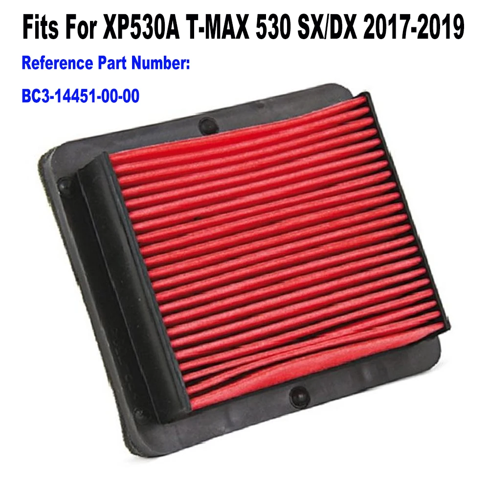 

Air Cleaner Element Air Filter For Yamaha Tamx530 T-MAX 530 DX SX /ABS XP530A XP530DA 2017 2018 2019 Ref.OE BC3-14451-00-00