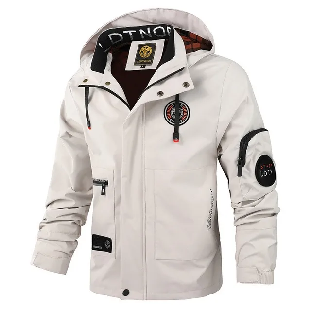 New Autumn and Winter Men's Casual Jacket Men's Multifunctional Sportswear Men's Warm Hooded Loose Versatile Jacket Jacket 2