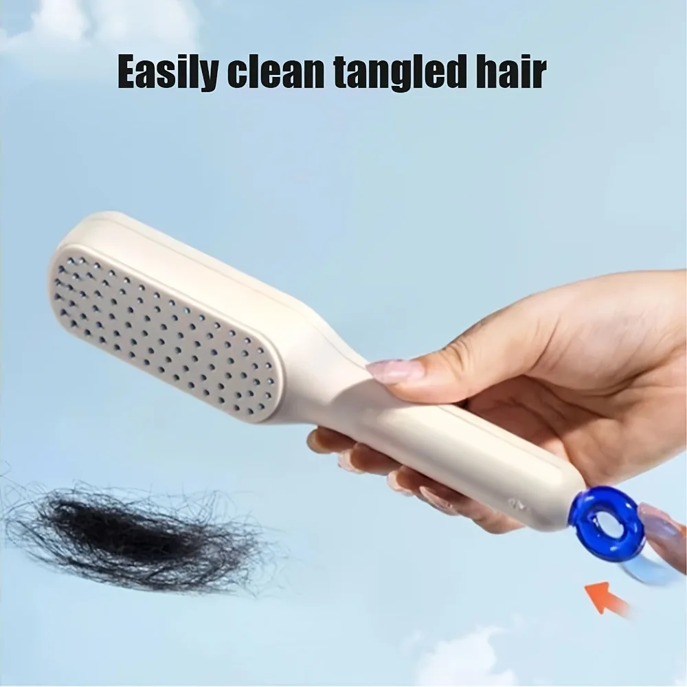 Magic Self-cleaning Hair Massage Comb