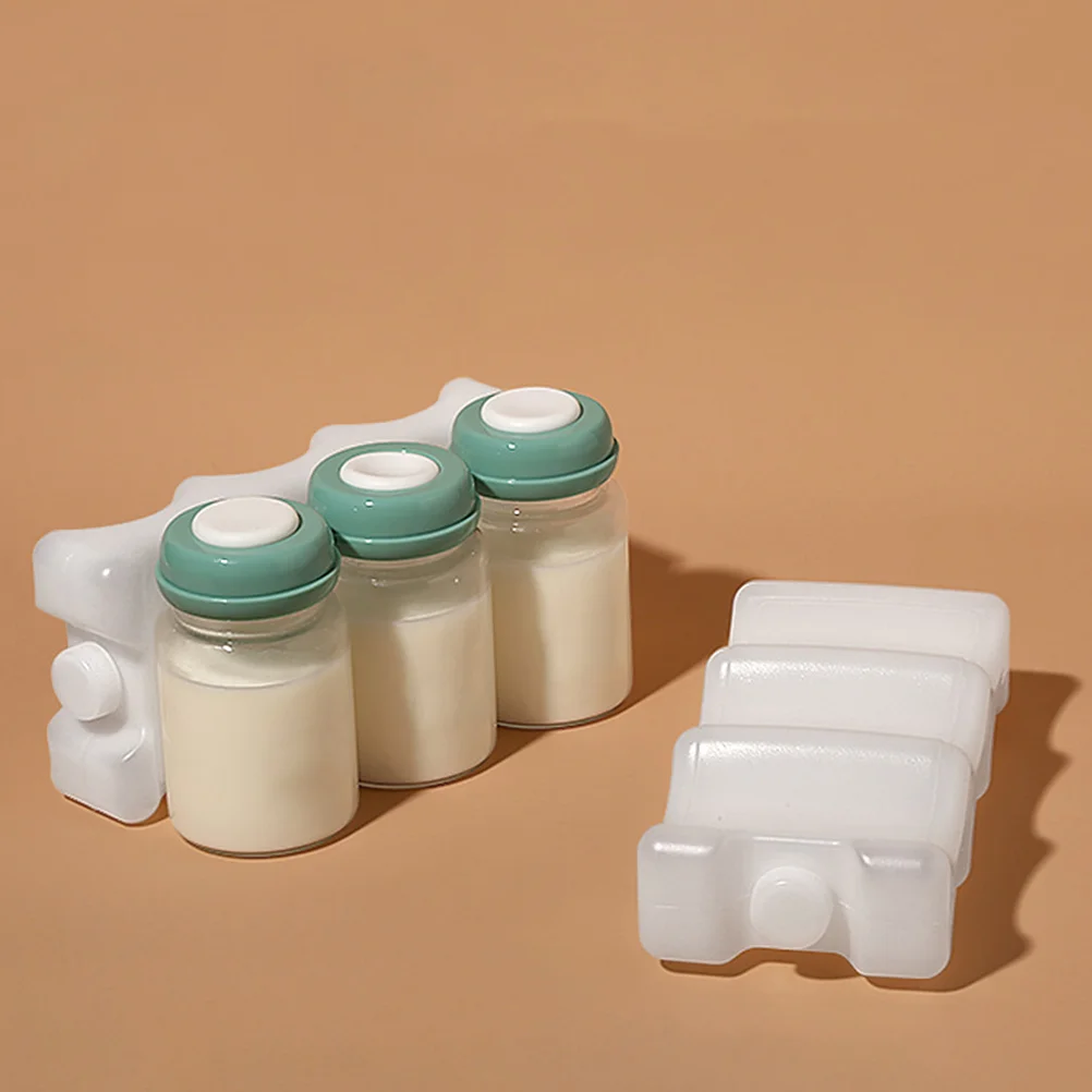 Fresh Ice Box Bags with Drawstring Breastmilk Storage Cooler Cubes Reusable Pop 4