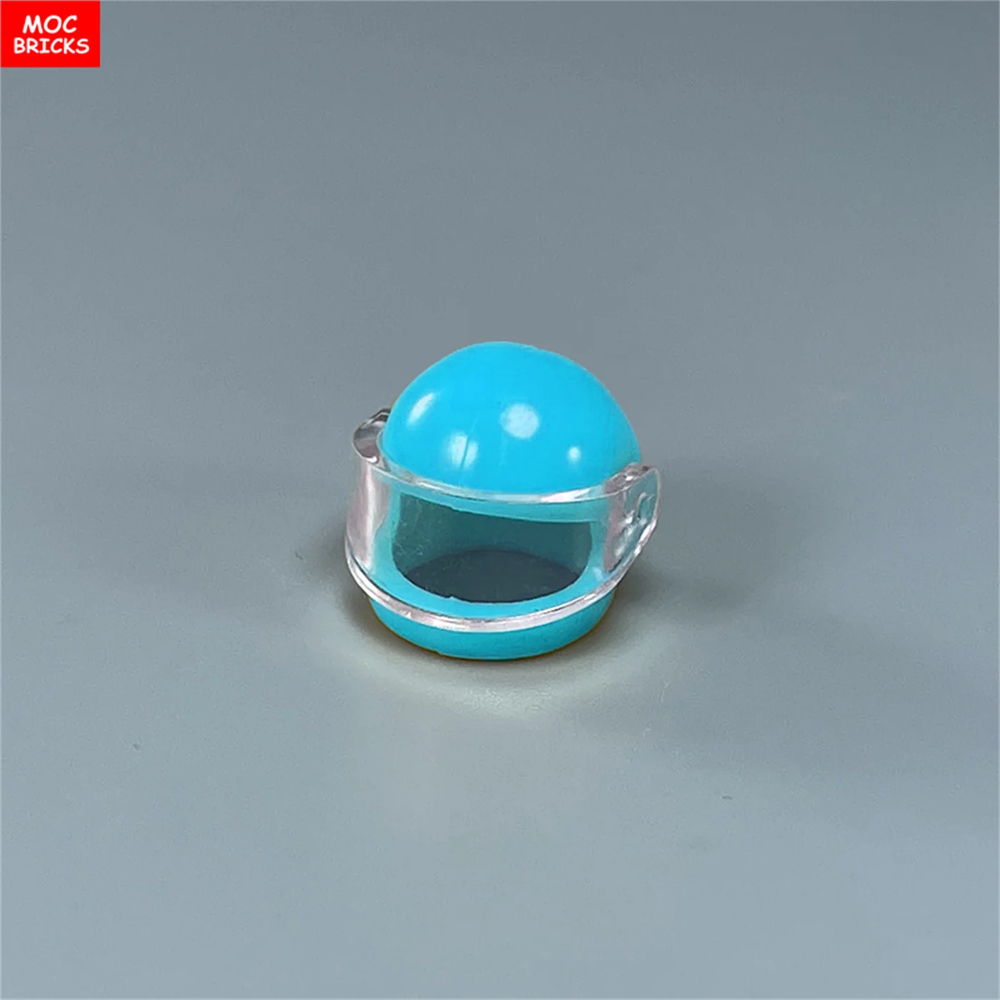 16 Stück/Set MOC Bausteine 30006 30124 88415 2446 City Motorradhelm-Visiere Actionfigur-Zubehör Zusammenbaubare Partikel-Spielzeuge Geschenke – Detail 9