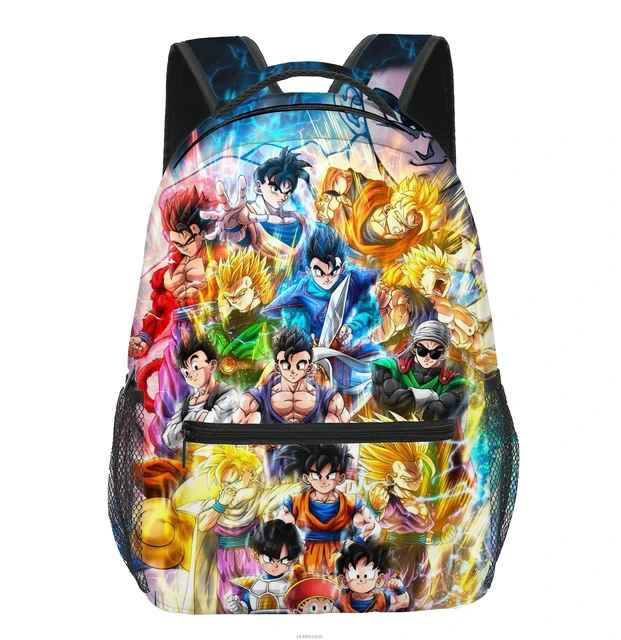 Dragon ball Backpack Anime New 3D Printe Children School Bags Boys