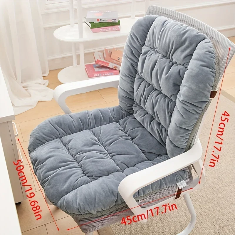 Luxury Style Thick Chair Pads with Back Support Cushion for Office Chairs Elegant Home Decor and Multifunctional RV Accessories