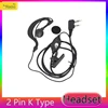 Headset 2 Pin For UV18Pro QuanSheng UV K5 Earpiece UV K6 UV 5R Plus BF DM-1701 UV 17 Plus Walkie Talkie Headphone Two Way Radios 6