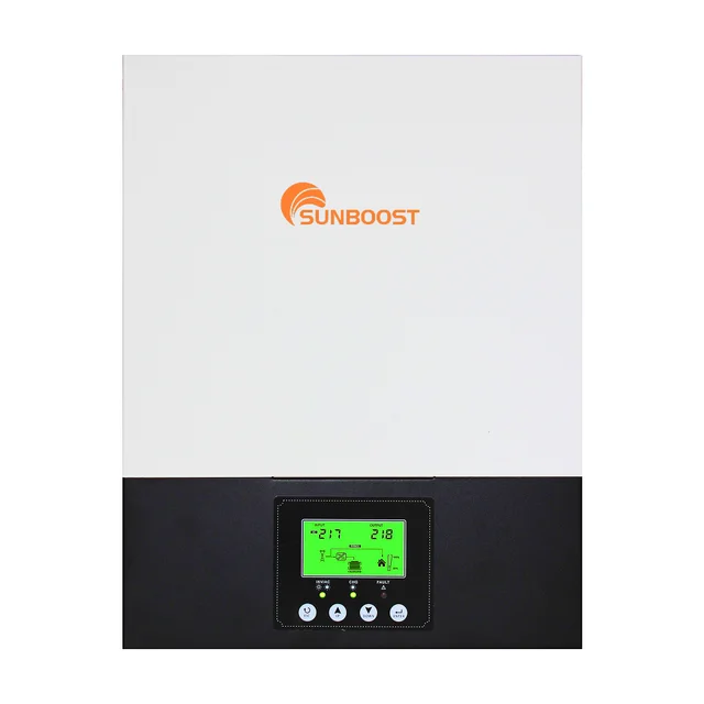 Sunboost 1.5KW 3KW Hybrid On Off Grid Solar Inverter 1500W 3000W MPPT 12V 24V String Pure Sine Wave Single 230VAC 240V Inverter 3