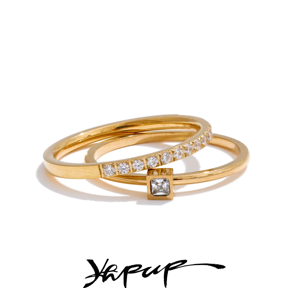 Yhpup Finger Jewelry Stackable