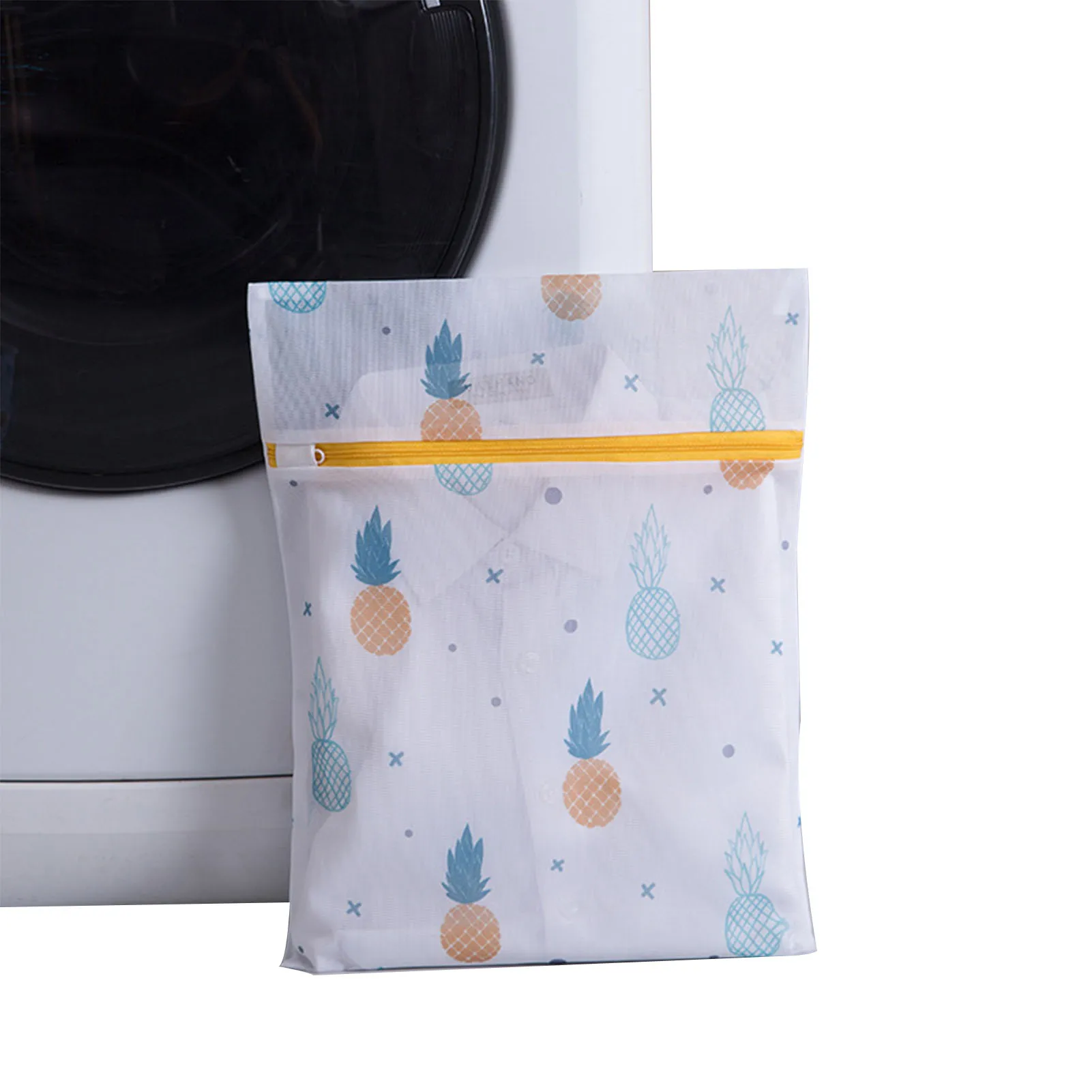 y organización Guangcailun Lavandería Bolsa de poliéster de Malla Lavado de Calcetines Bolsa Lavadora Red de Lavado de la Bolsa Malla áspero 50x60cm vemax.es