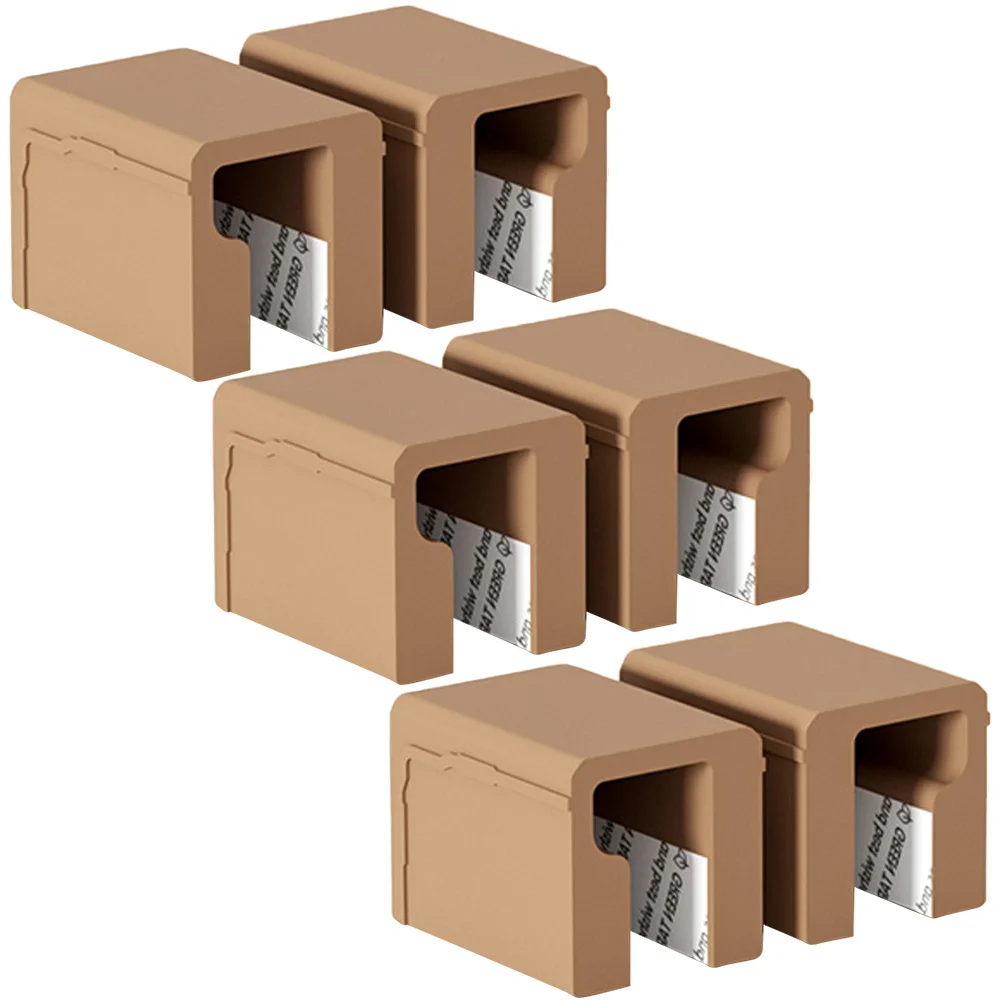 

6 шт., силиконовые накладки на углы для защиты от столкновений