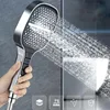 Large Shower Head 7 Modes Adjustable Shower Head Bathroom High-pressure Water-saving Shower Mixer Nozzles Bathroom Accessories 2