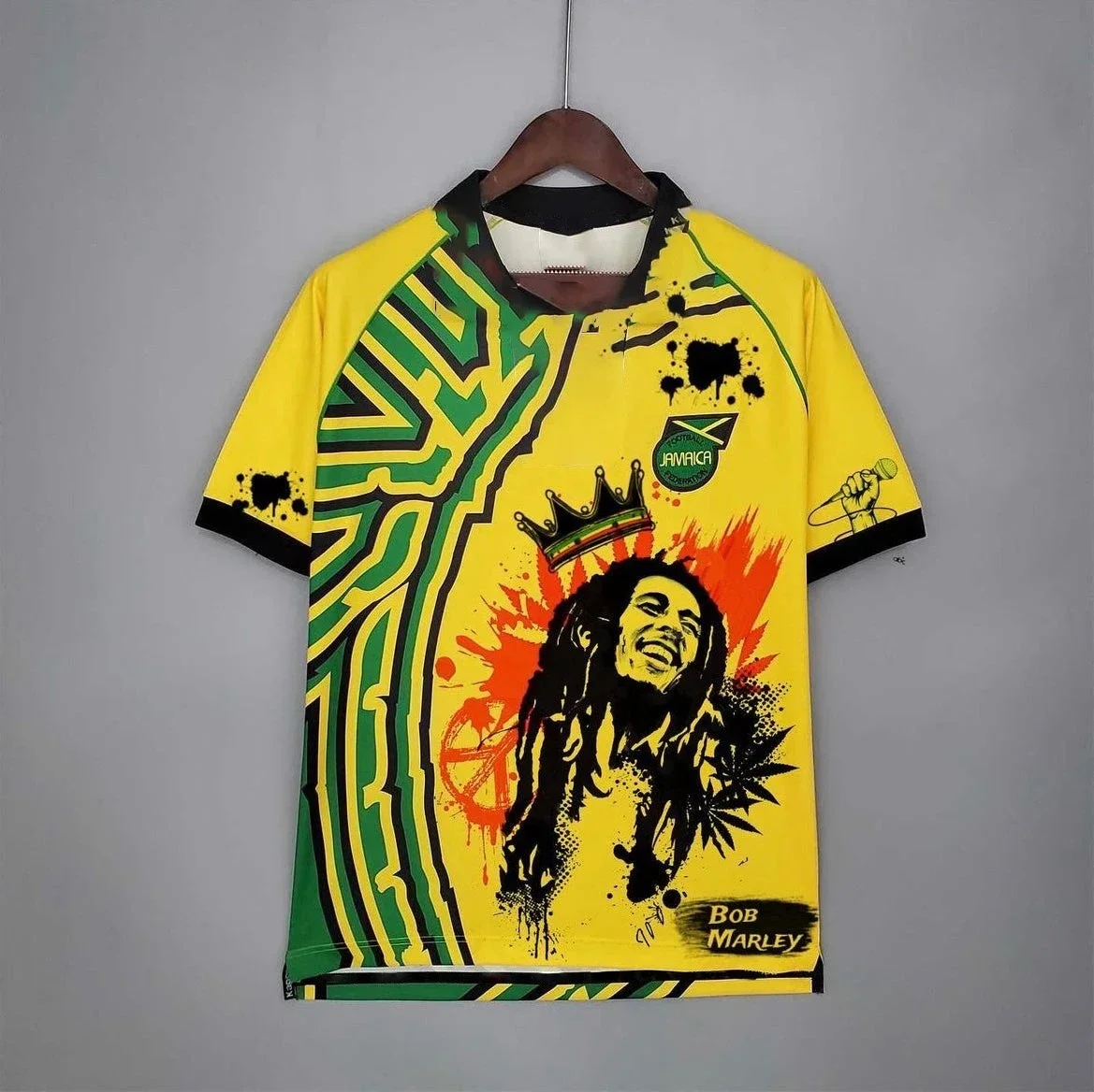 Summer Memorial Camiseta Men's Kids Jamaica 3D Printed T-shirt Bob Marley Special Edition Jersey Graffiti T-shirt Outdoor Blazer 3d printed t shirts
