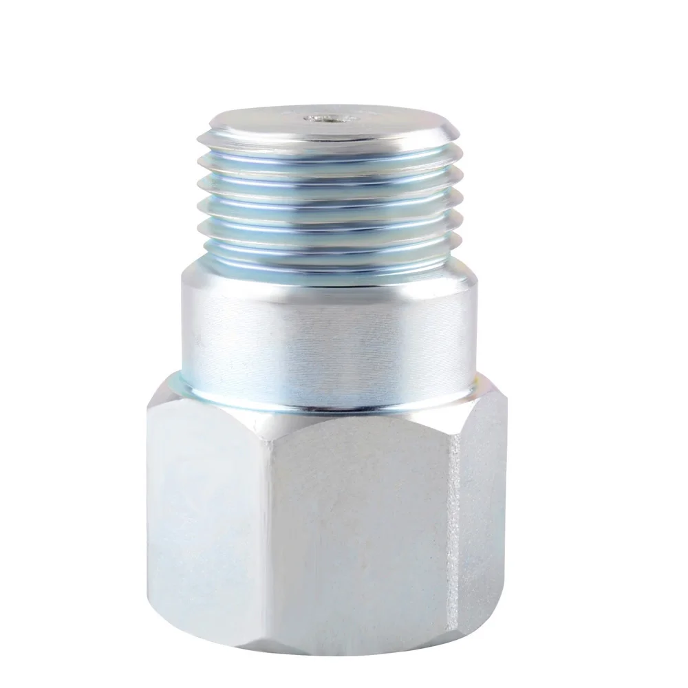 34mm short style auto Oxygen sensors spacer expansion adapter universal-M18*1.5 straight Lambda sensor Bung-Fix CEL 3