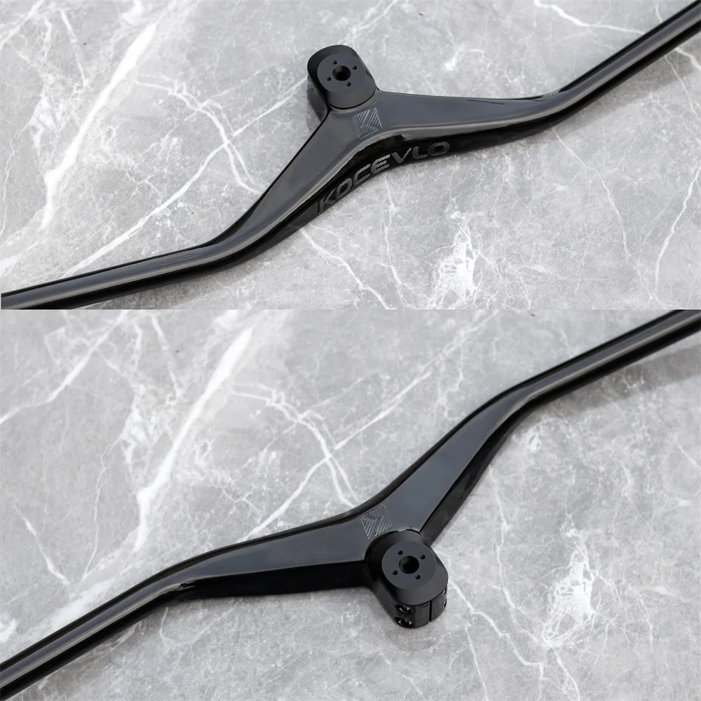 Mtb Carbon Handlebar Integrated Mtb Bike Table T800 Carbon Handle Bar 65/85/105x780mm For Mountain Bike Handles 28.6mm Steering