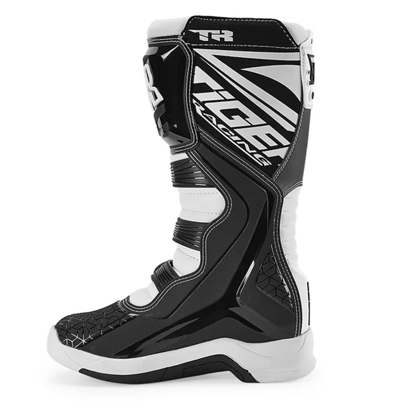 Tiger PU leather motocross riding boots long Outdoor Motorcycle Protective Breathable Safety Shoes Motocross Racing - Image 5