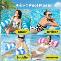 1PC Inflatable Float Hammock floaties for adults Perfect for Poolside Lounging This Summer 2