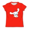 Hello Kitty Children's Pure Cotton Printed Boys and Girls Top T-shirt Short sleeved Pure Cotton Printed T-shirt Short sleeved 6