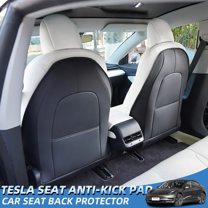ForTeslaModel3ModelYSeatBackKickProtectorBackseatKickMats