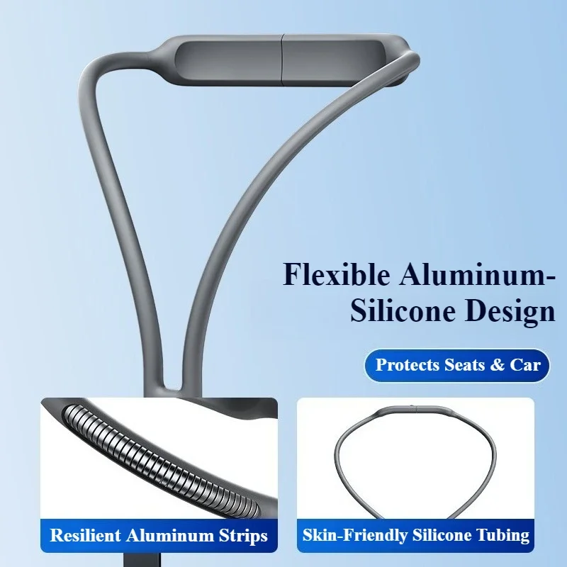 Eary Car Headrest Tablet Holder Phone Stand 360° Rotatable Flexible ipad Stand for Sports Seat Universal Vehicle Accessories