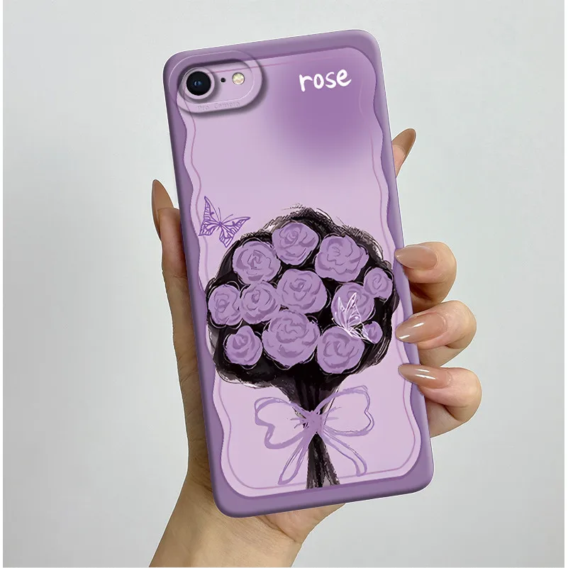 Aesthetic Soft Slim Silicone Phone Case with Full Bumper Protection