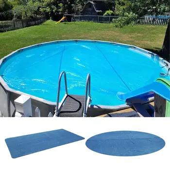 Pool Solar Blanket Solar Blanket Pool Rectangular Foldable Mat Insulate Safety Heater Waterproof Heat for Outdoor Summer Sun Spa 1