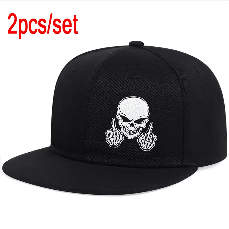 Unisex Skeleton Finger Embroidery Hip-hop Hats Spring Autumn Outdoor Adjustable Casual Baseball Caps Sunscreen Hat Sports & Entertainment Unisex Skeleton Finger Embroidery Hip-hop Hats Spring Autumn Outdoor Adjustable Casual Baseball Caps Sunscreen Hat Sports & Entertainment