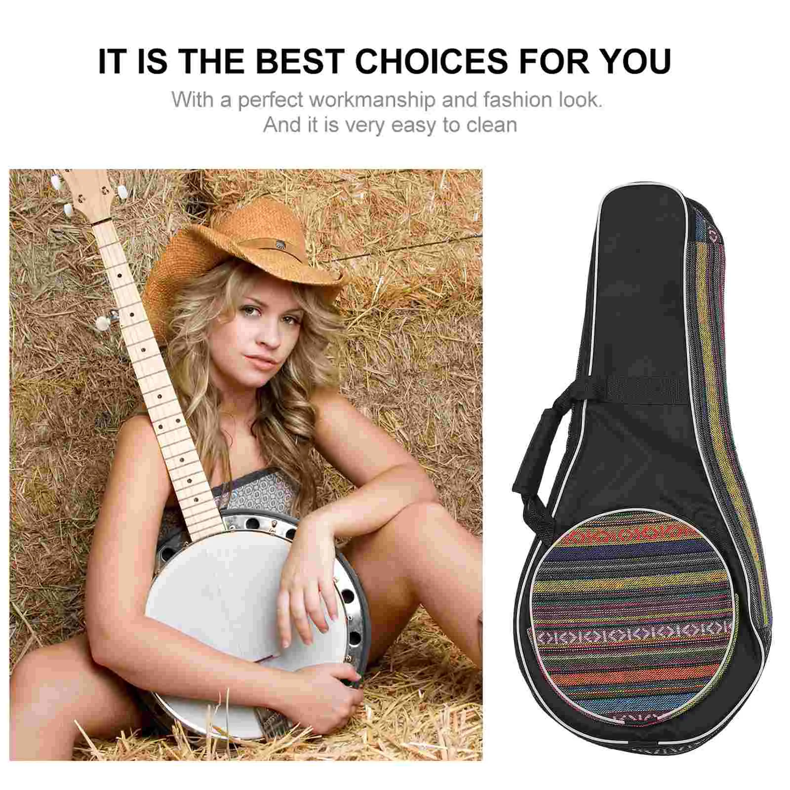 Mandolin Bag Case Storage Carrying Musical Style Gig Instrument Pack Holderpick Strap A Soft Hard Bags Portable