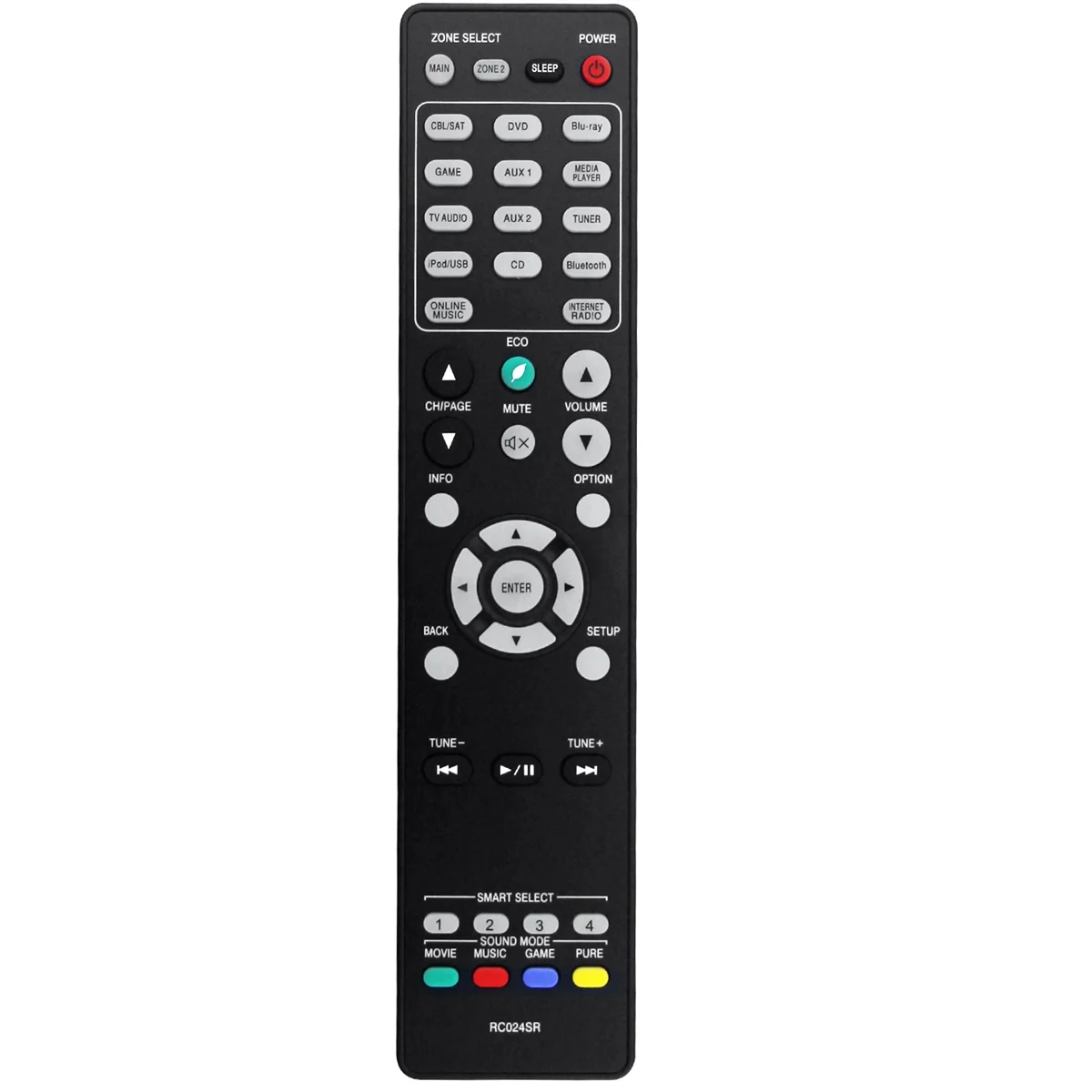 Sostituire Il Telecomando Rc024Sr Per Il Ricevitore Surround Av Marantz Sub Rc025Sr Rc017Sr Nr1605 Nr1606 Sr5010 Sr5011 Nr1607 Sr5009