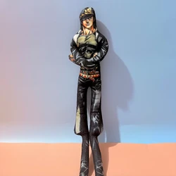 JoJo's Bizarre Adventure Bendable Plush Doll Set - Dio Brando & Jotaro Kujo Cosplay Props - 28cm (A)