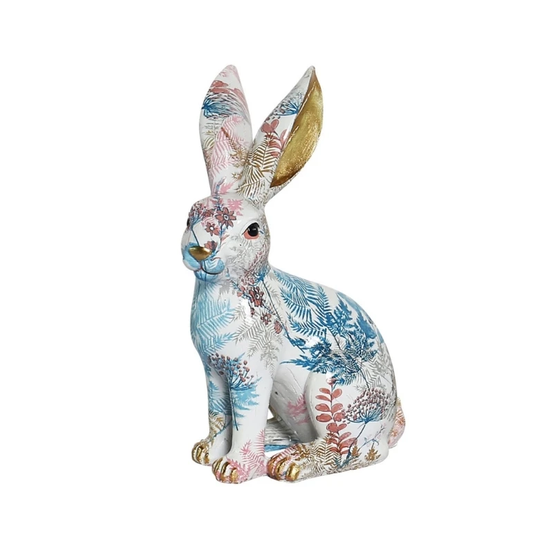 Figurine Lapin de Pâques en Osier - Décoration Geek Mignonne