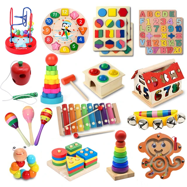 Jogos de Puzzle para Crianças, Desenvolvimento de Brinquedos Infantis,  Montessori, Bebé, Educação, Em Desenvolvimento, 1 Ano, 2 Anos, 3 Anos -  AliExpress