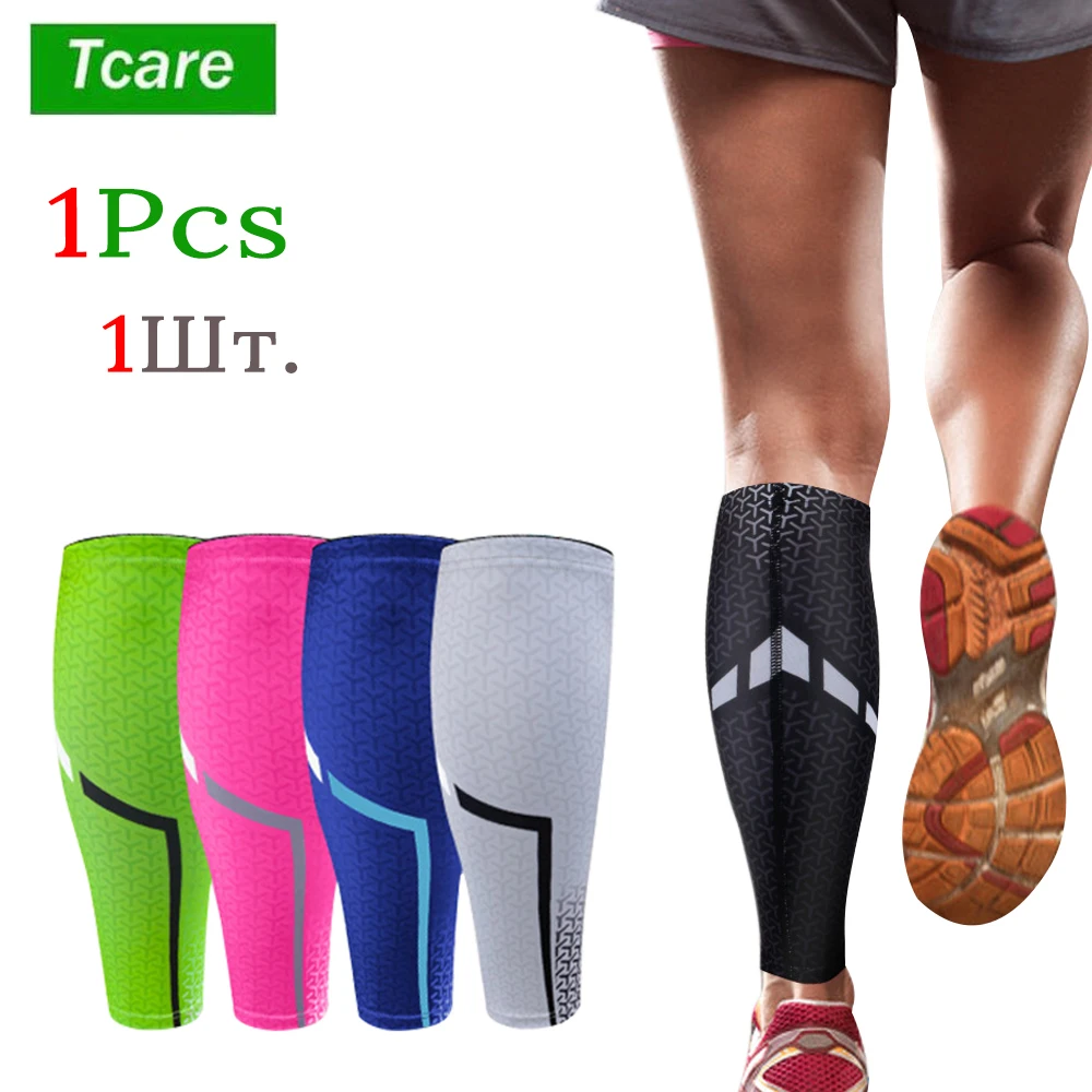 Tcare Sport Compression Kalb Ärmeln Bein Kompression Socke Läufer Shin Schiene Krampfadern Kalb Schmerzen Relief Kalb Wachen Lauf