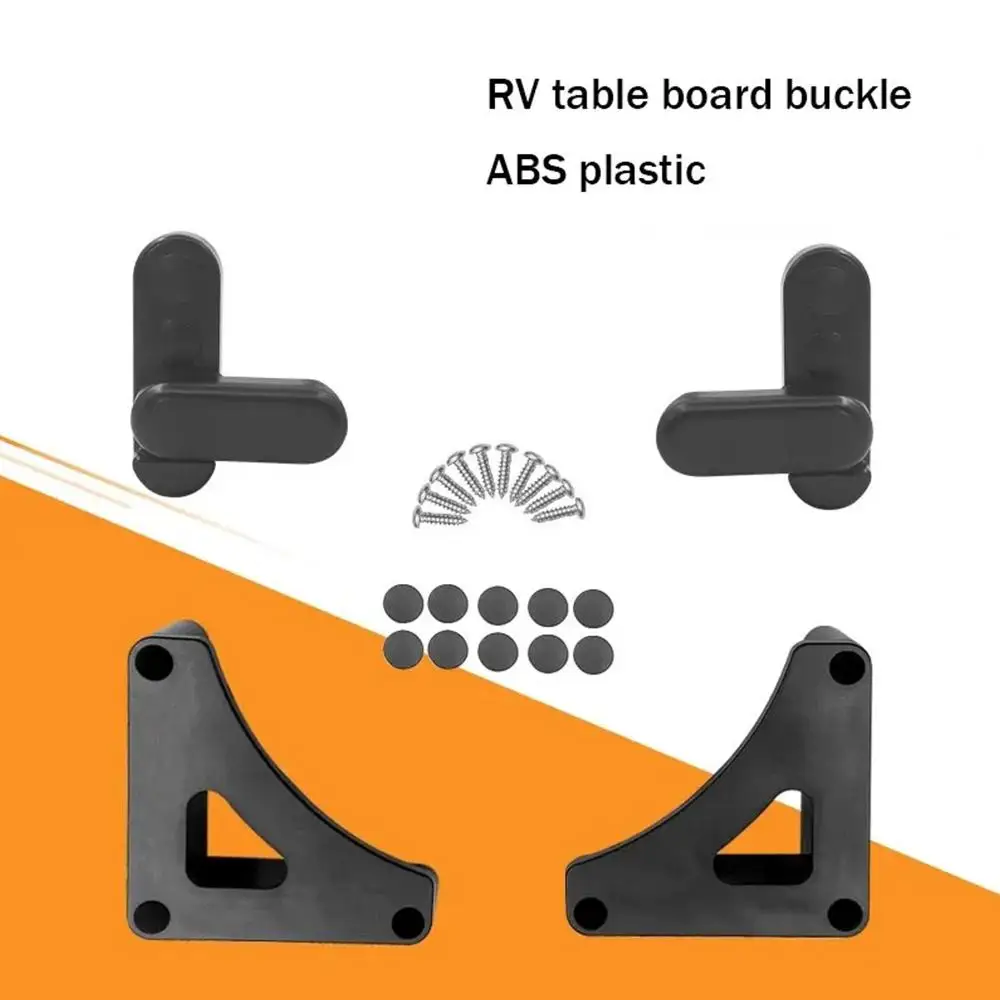 RV Supplies Complete Table Board Buckle Trailer Folding Outdoor Table Cabinet Board Rotary Lock Motorhome Indoor Organizer folding bracket table rv camping table