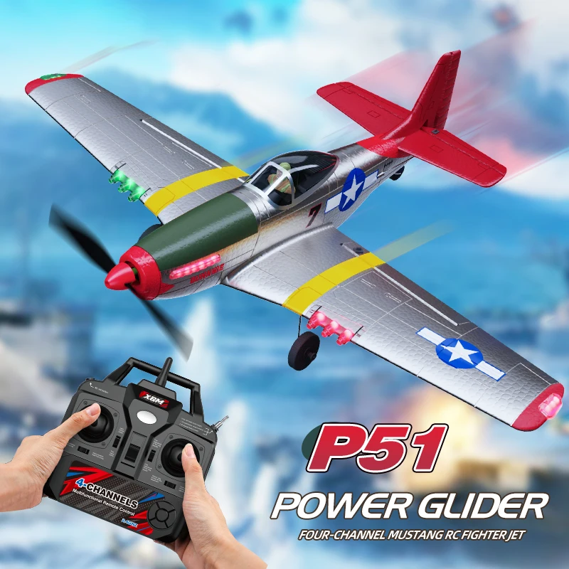 Avion RC Fighter Jet 2.4GHz 6 axes Gyro EPP Plane jouet