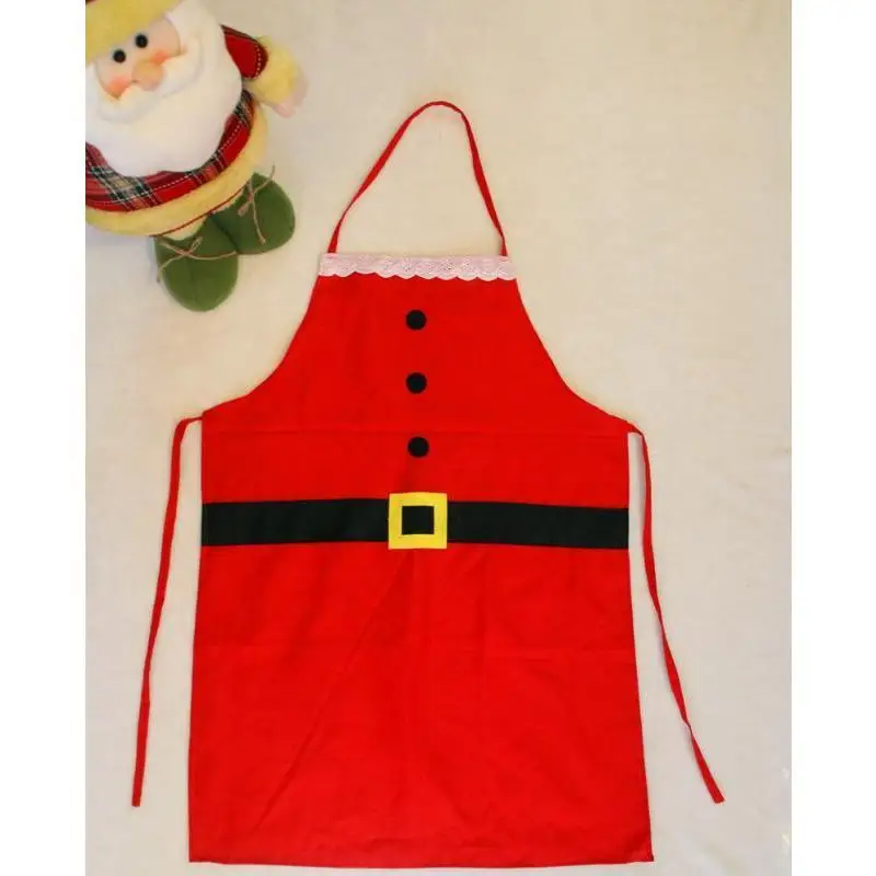 New Christmas Aprons, Christmas Clothing Creative Christmas Kitchen Aprons Christmas Fun Gifts Christmas Party Apron Decorations