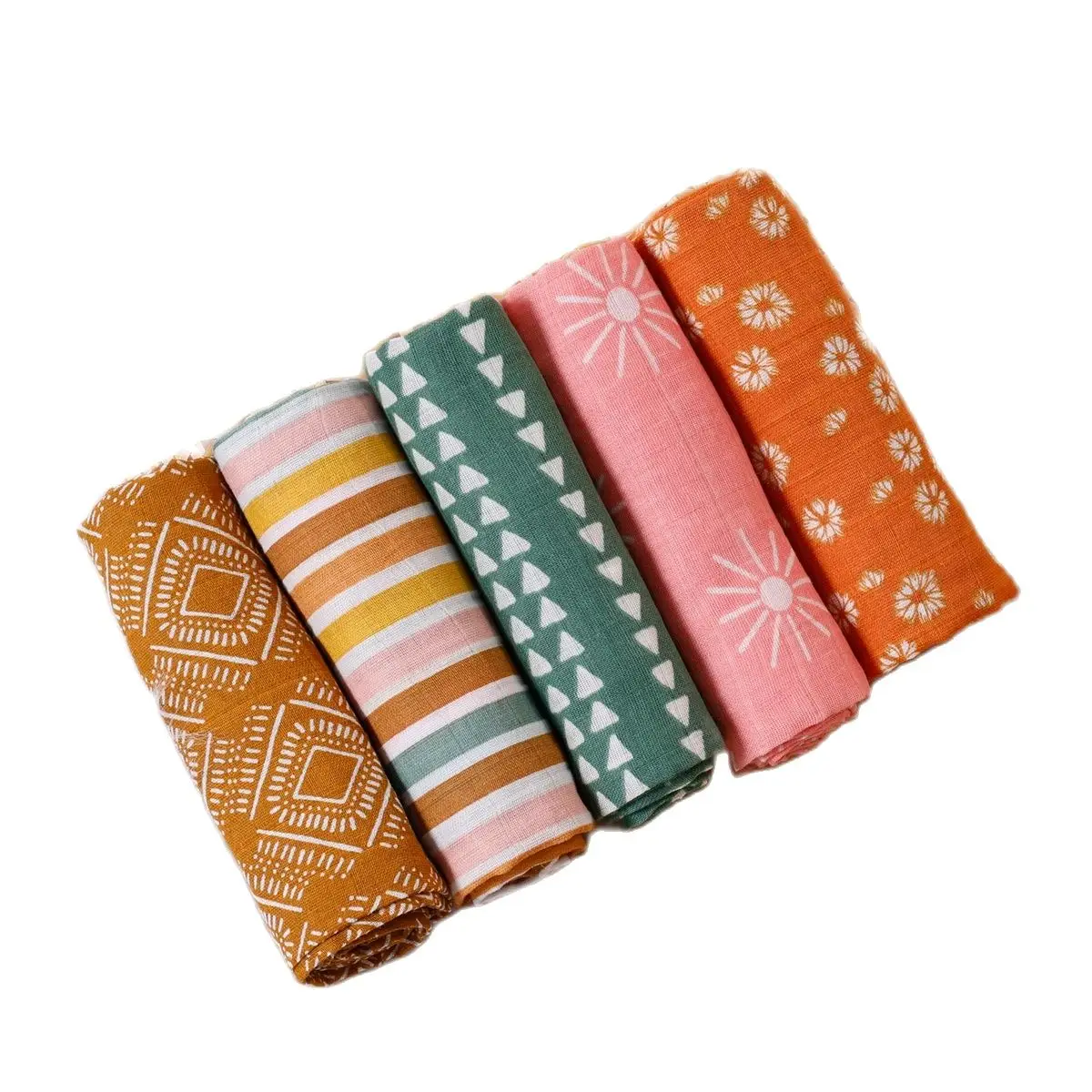 HappyFlute New 5Pcs/set 60*60cm Super Soft Muslin Swaddle Feeding Burp Cloth Newborn Pure Cotton Fabric Baby Face&Hand Wash Wipe HappyFlute New 5Pcs/set 60*60cm Super Soft Muslin Swaddle Feeding Burp Cloth Newborn Pure Cotton Fabric Baby Face&Hand Wash Wipe