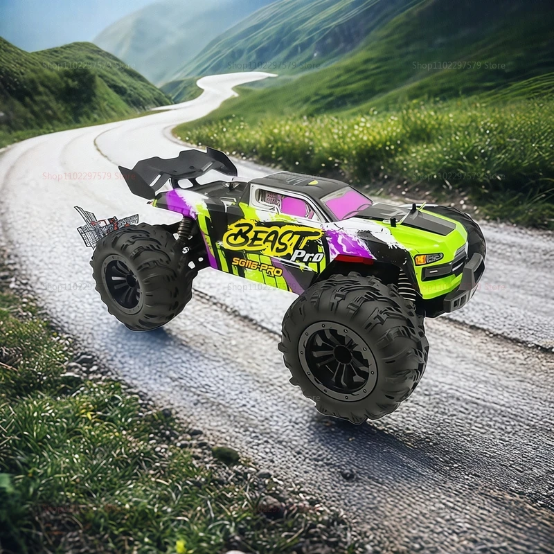 SG116PRO/MAX remote control car 1:16 without brushes 4WD off-road drifting racing RC car for children adults fast durable high performance