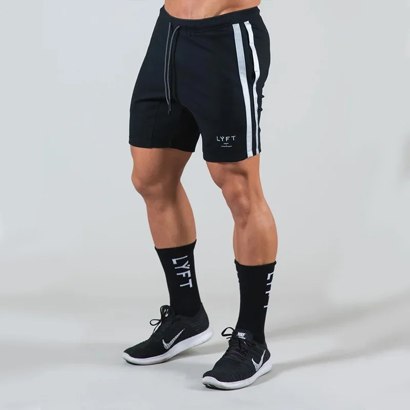 Fitness Short Pants Men's Casual Running Sports Shorts Elastic Band Spring Summer Muscle Fitness Brother Shorts