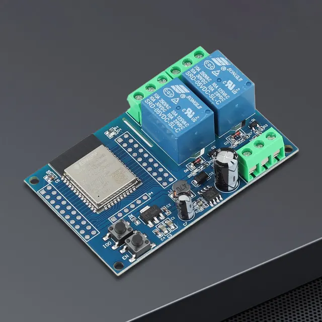 ESP32 WIFI Bluetooth-compatible BLE Relay Module 1/2/8 Channel Power Supply Module Secondary Development Board